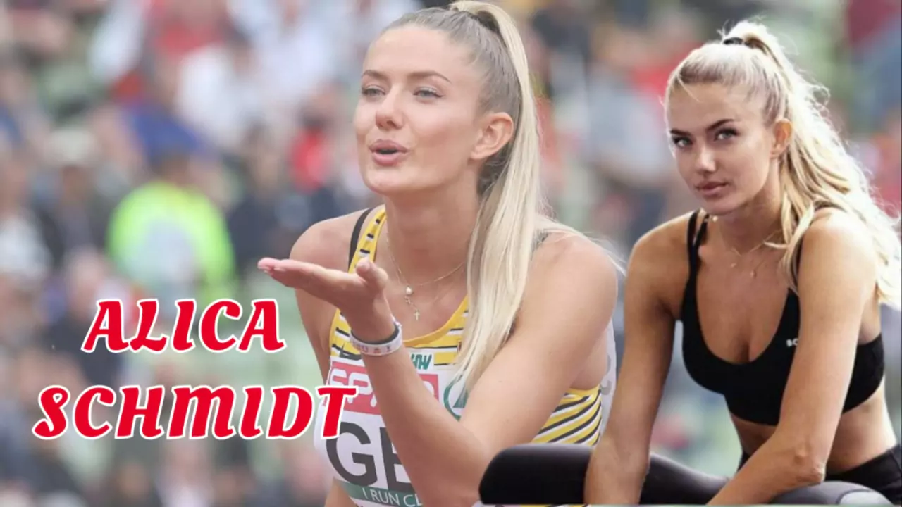 About of German Female Athlete Alica Schmidt