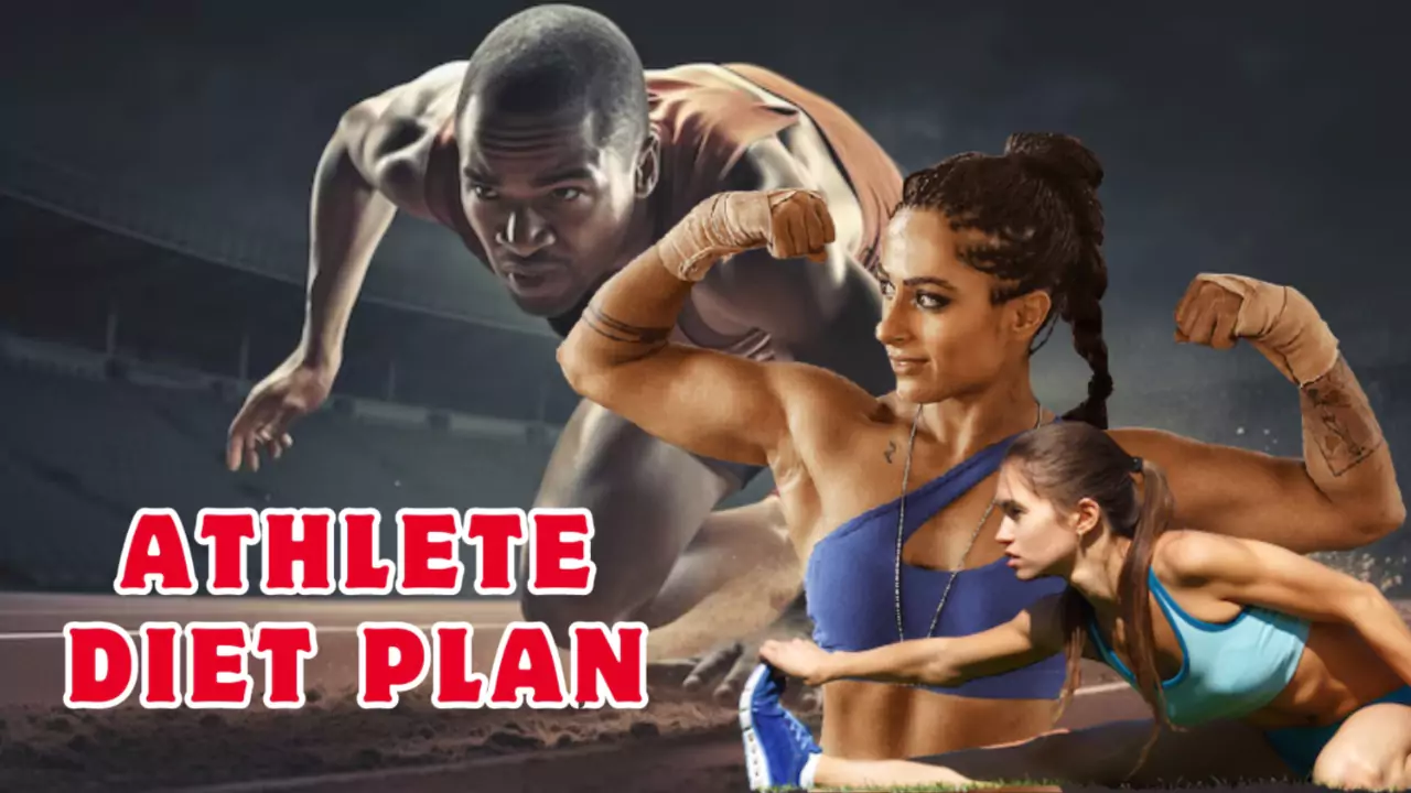 Athlete Diet Plan 4 foods