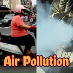 Bike Scooter Air Pollution while Odd Even