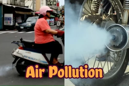 Bike Scooter Air Pollution while Odd Even