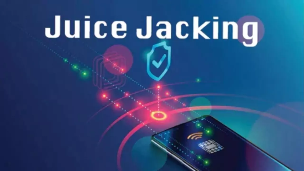 Juice jacking Mobile Phone Charging Station Scam Fraud