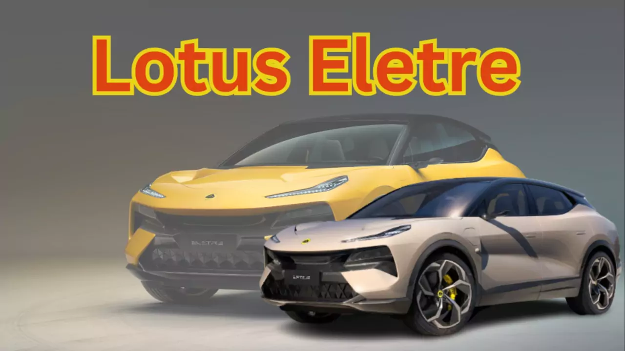 Lotus Eletre Electric car booking price in India