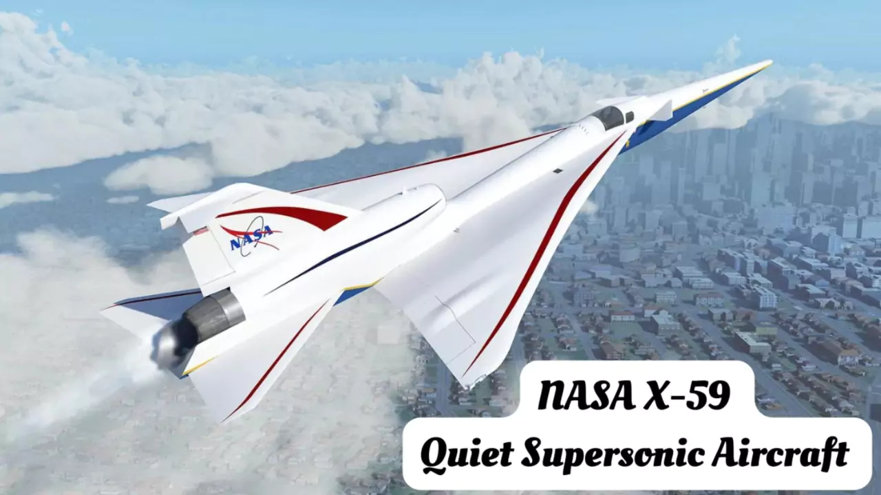 NASA X-59 Quiet Supersonic Aircraft