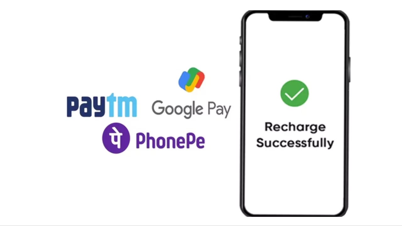 Paytm and GPay Phone Recharge fees