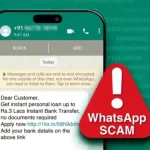 WhatsApp Fake Message for Online Scam