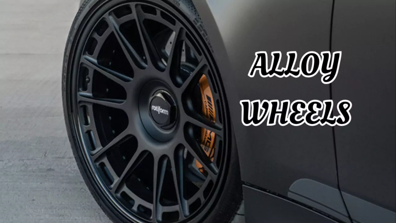 black dust accumulate on car alloy wheels