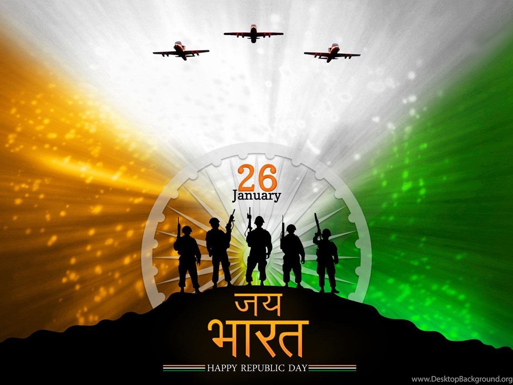 26 January Republic Day Free Wallpaper