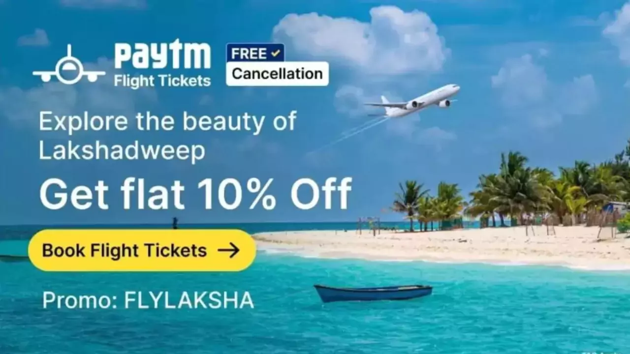 Lakshadweep Travel Paytm Offer