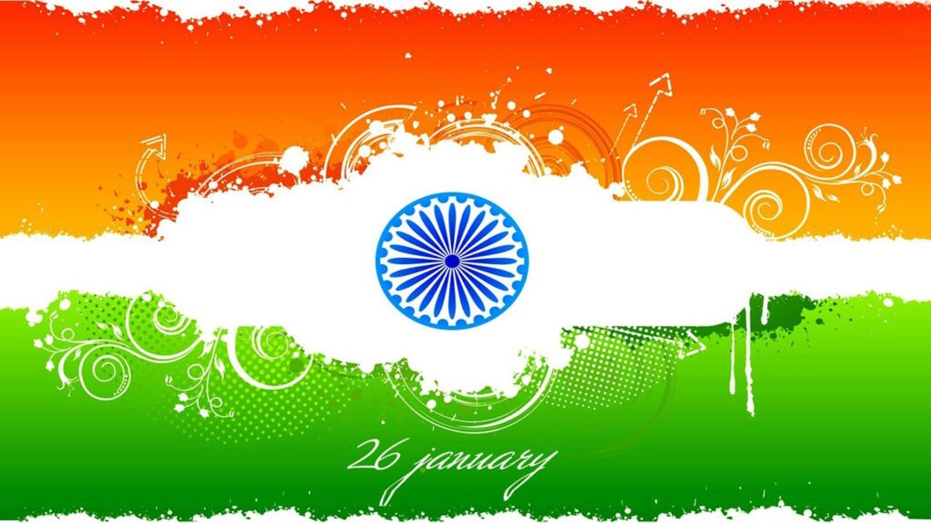 26 January Republic Day Free Wallpaper