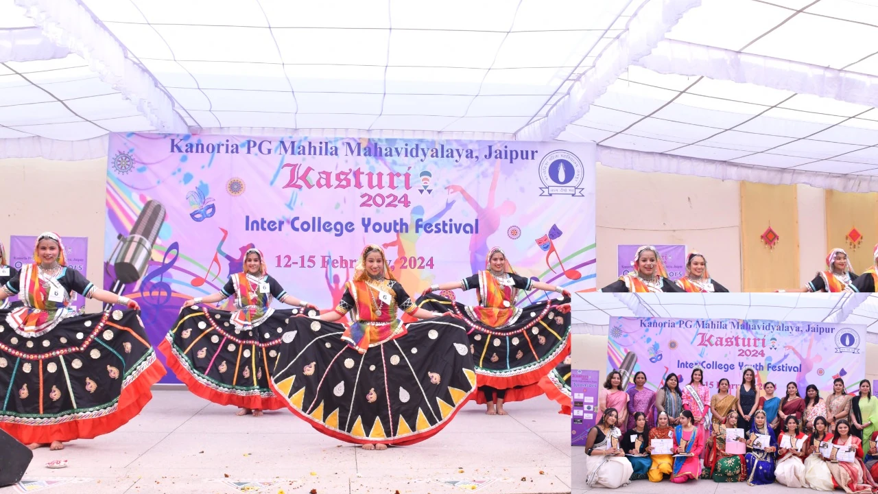 Kanoria College Inter College Youth Festival, kanoria college jaipur, kanoria college jaipur youth festival 2024, Kanoria PG Mahila Mahavidyalaya, Kanoria PG Mahila Mahavidyalaya morning news india, Morning News India jaipur news, कनोड़िया कॉलेज यूथ फेस्टिवल 2024, कनोडिया पीजी महिला महाविद्यालय, कनोरिया कॉलेज यूथ फेस्टिवल 2024, जयपुर कनोडिया कॉलेज इंटर कॉलेज यूथ फेस्ट, जयपुर न्यूज, राजस्थान ख़बरें